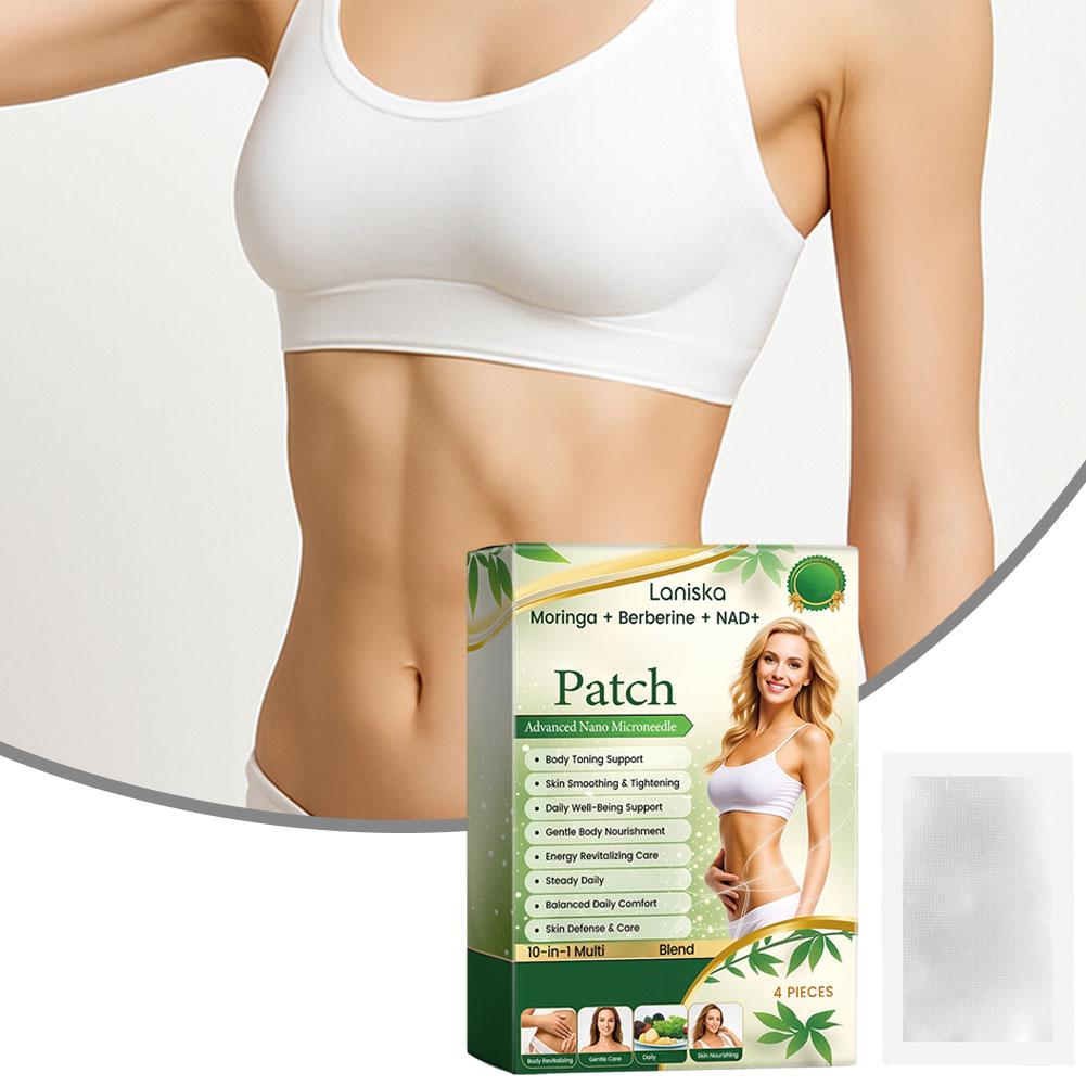 Herbal Weight - แผ่นแปะนาโนไมโครนีดเดิลสมุนไพรธรรมชาติ ช่วยกระชับสัดส่วน บีร์เบอรีน x NAD+ ควบคุมน้ำหนัก