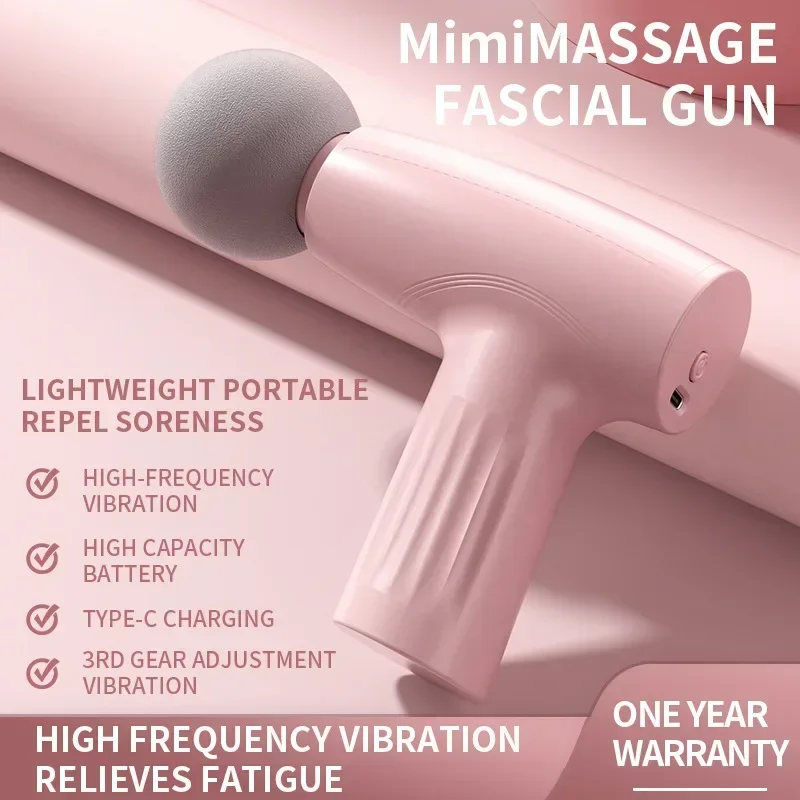 กล้ามเนื้อมินินวดสีชมพูปืนเนื้ - Health Wellness บทวิจารณ์และราคา