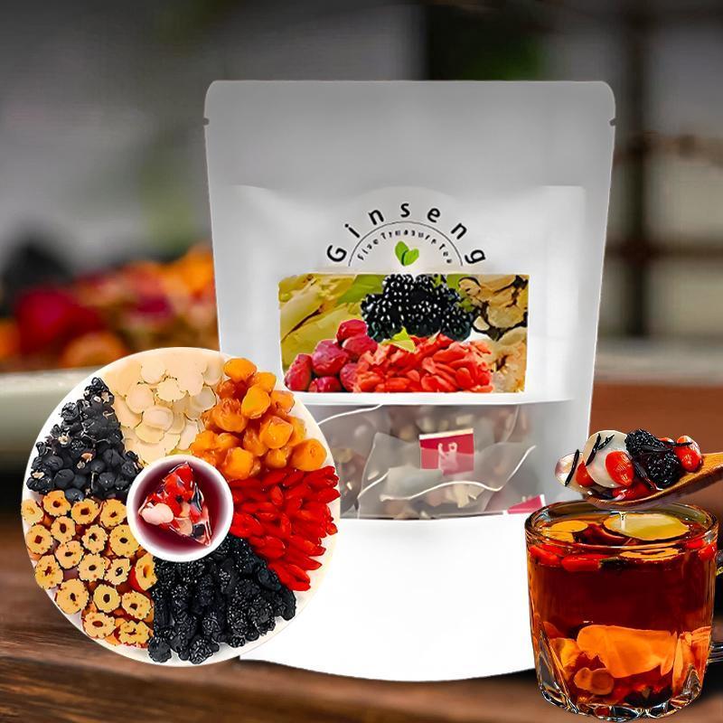 ชาโสมห้าสมบัติ ช่วยเพิ่มพลังงา - Herbal Wellness Tea บทวิจารณ์และราคา