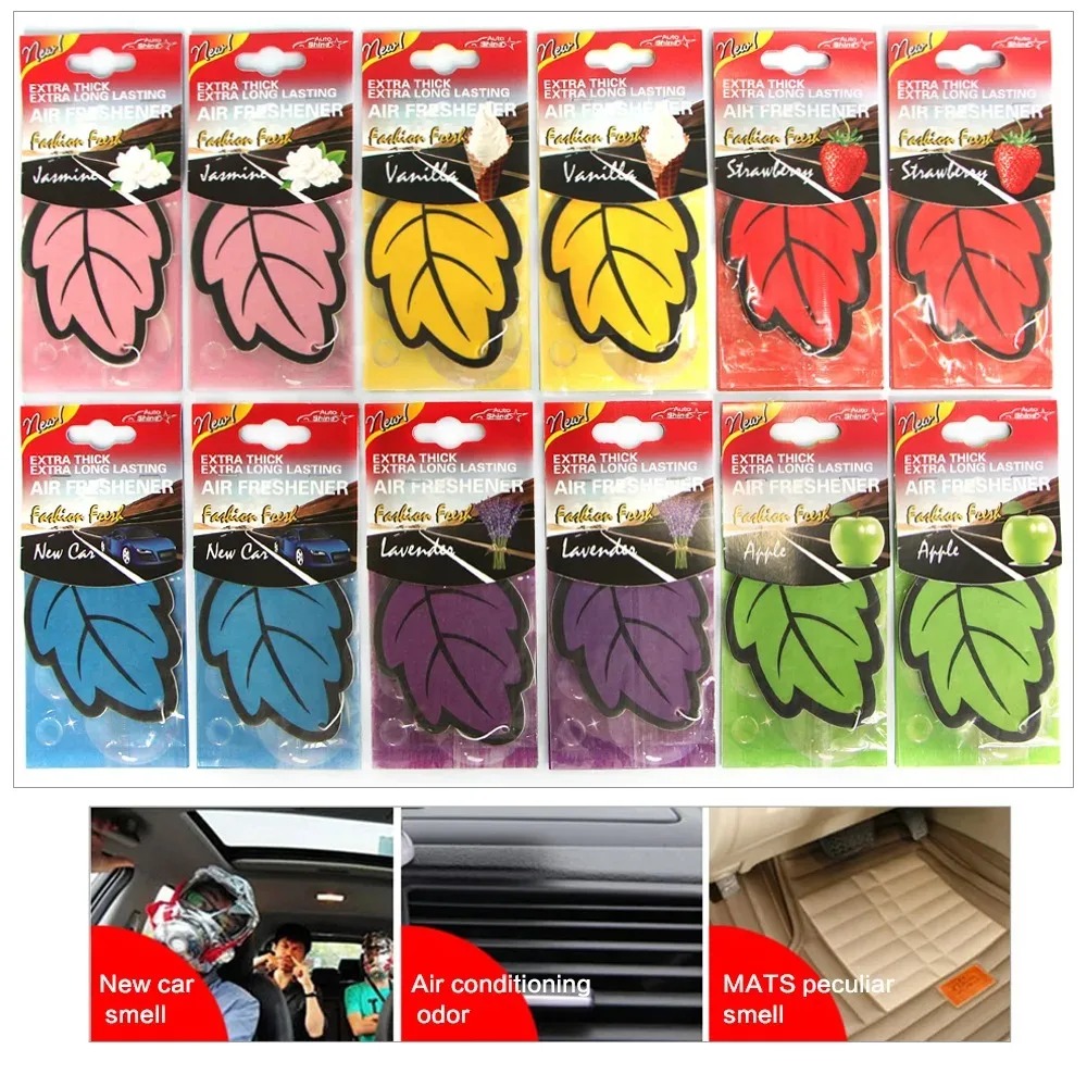 6PCS Car Air Freshener กระดาษช - Nettle Leaf Tea บทวิจารณ์และราคา