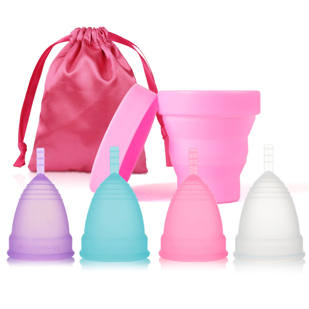 ถ้วยซิลิโคนอนามัยสำหรับผู้หญิง - Health Wellness บทวิจารณ์และราคา