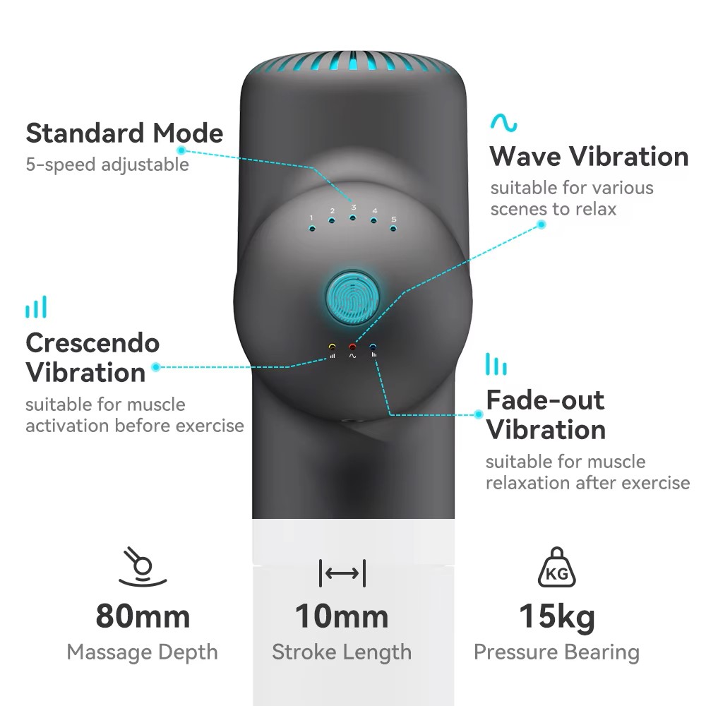 Booster นวดปืนเครื่องนวดคอไฟฟ้ - Health Wellness บทวิจารณ์และราคา